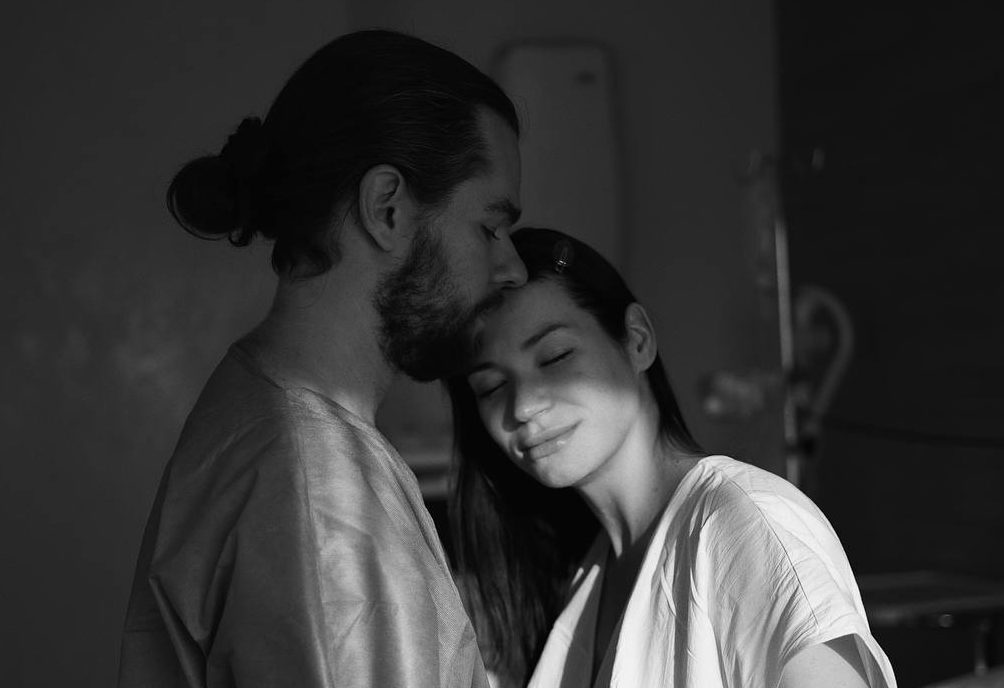 Ida Galich became a mother for the second time