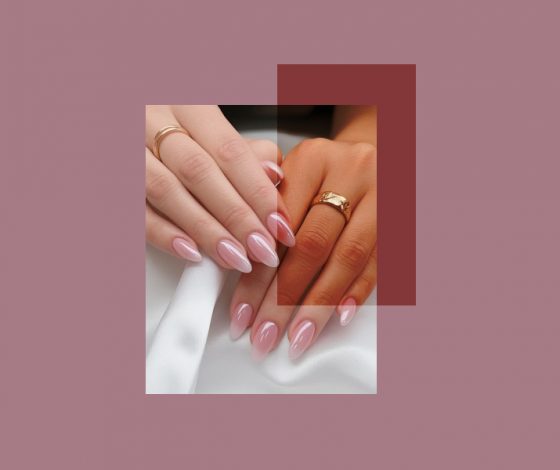 «Стеклянные ногти» – новый минималистичный тренд этого лета