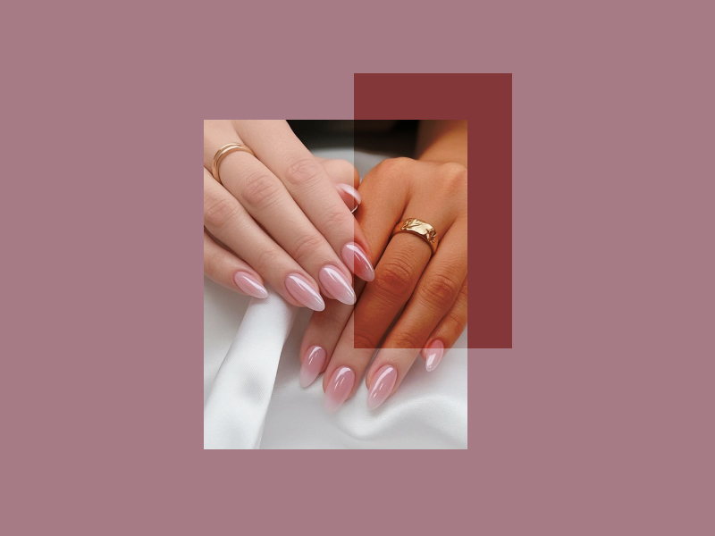 “Glass Nail” – This summer is a new minimalist trend