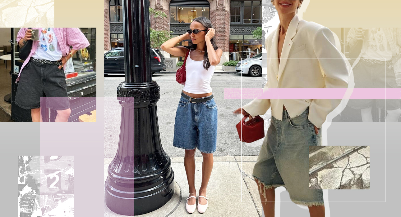 And there is a fourth option, the most interesting: how to wear geors – the most trendy shorts of this summer?