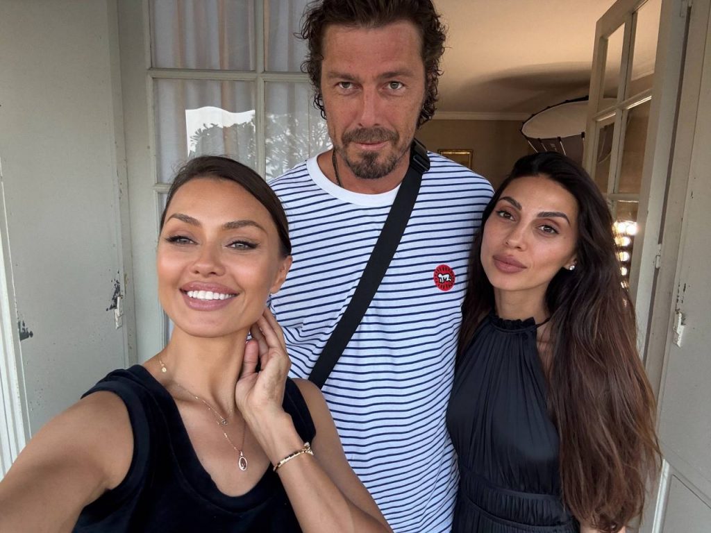 Victoria Bonya, Marat Safin and Mannian hashba. Photo: Social Networks