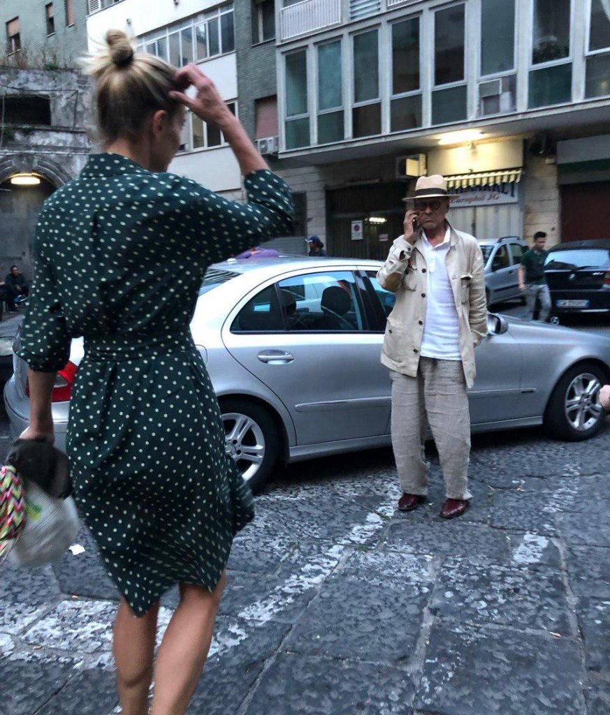 Andrey Konchalovsky and Julia Vysotskaya. Photo: Social Networks