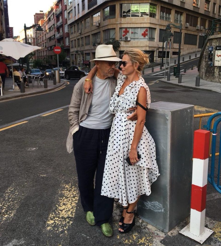 Andrey Konchalovsky and Julia Vysotskaya. Photo: Social Networks