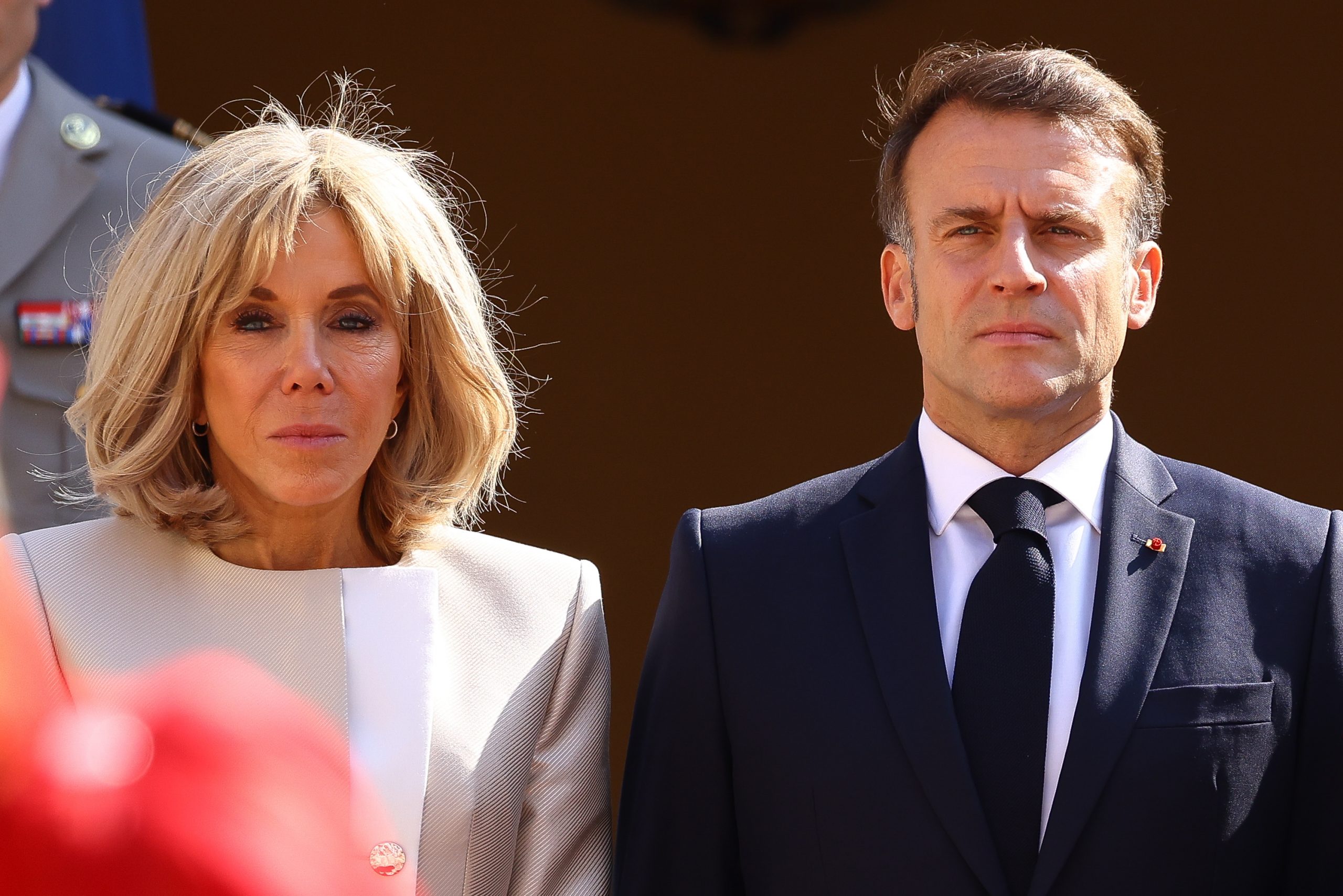 Emmanuel Macron answered a question about a slap on his face