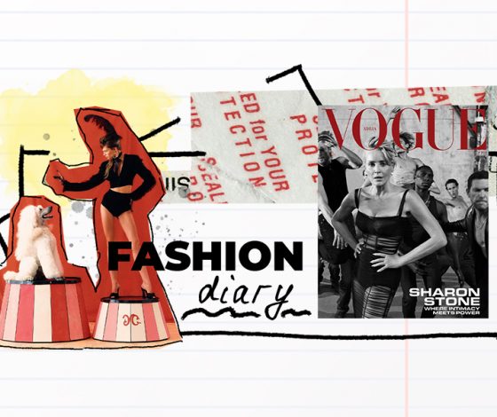 Дневник редактора моды: Алеся Кафельникова в камнейне Ulyana Sergeenko, Шэрон Стоун на обложке Vogue и другие фэшн-новости недели