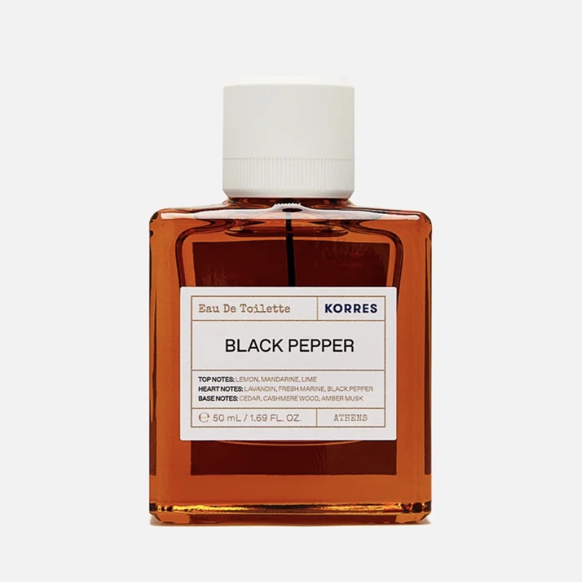 Black pepper Eau de toilette, Korres, 6990 p.