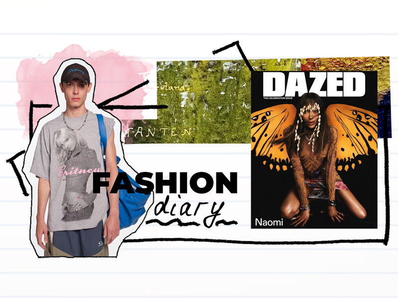 Fashion Editor Diary: Naomi Campbell, Britney Spears and Balenciaga cooperation in Dazed Cover and other fashion adoles of the week