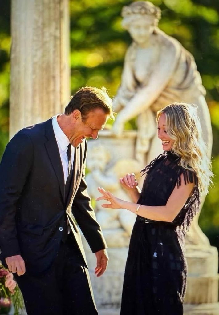 Jason Siegel with her lover. Photo: Social Networks