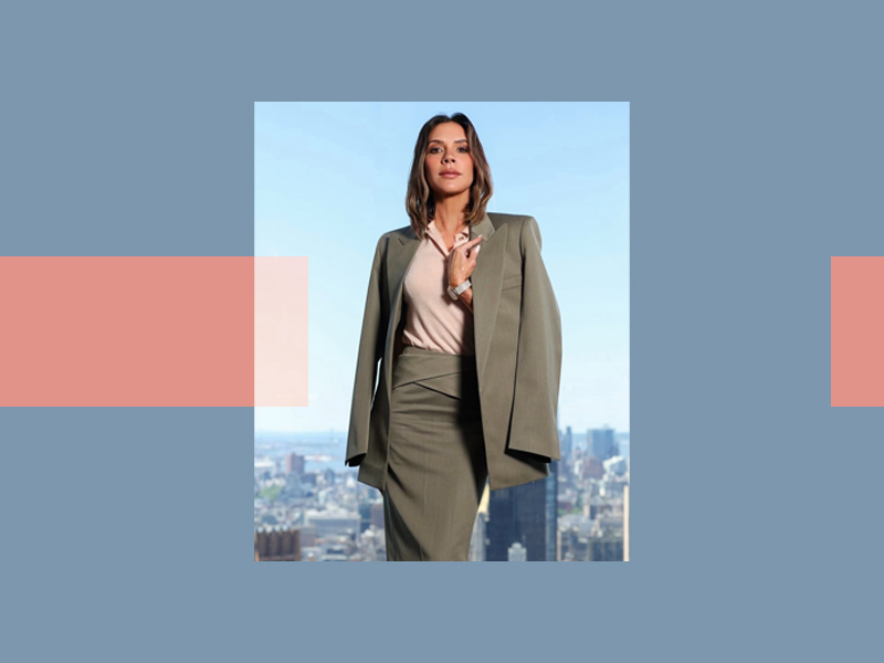 Bob textured Victoria Beckham – this summer main trend