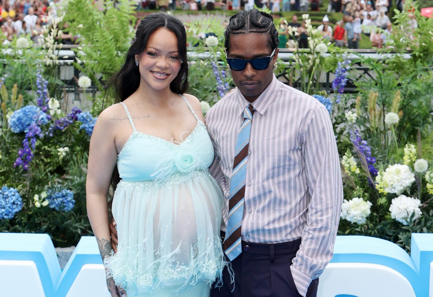 A $ ap rocky implied who would be born with Rihanna