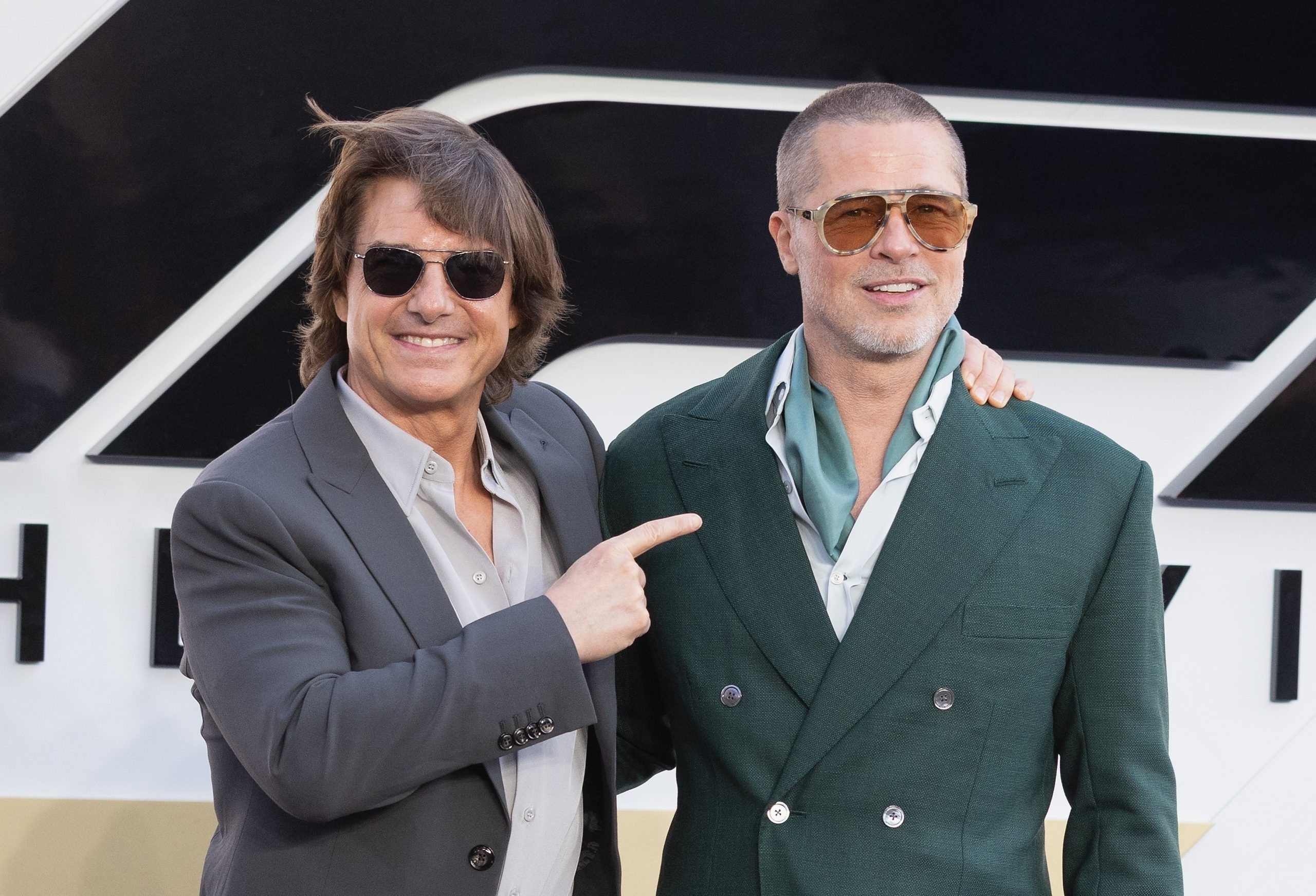 Tom Cruise and Brad Pitt met again at Formula 1’s premiere after decades of hostility