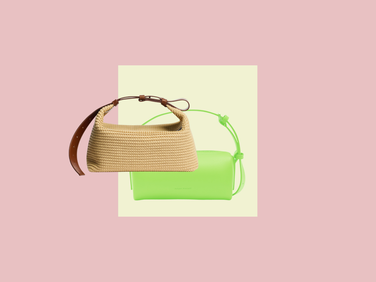 The most stylish summer bags – what are these? Weaving, Rafia and Sky Blue