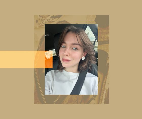 За кадром: я нарисовала смоки-айс ватными палочками