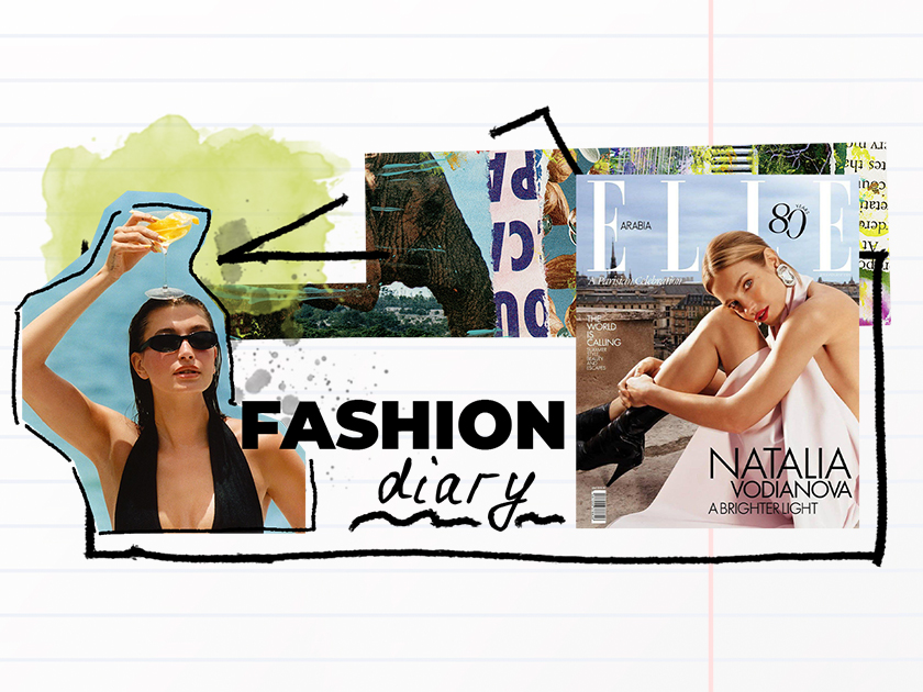 Fashion Editor’s Diary: Natalya Vodianova Elle on the cover, Haley Bieber in Campain Rhode and other fashion migration of the week