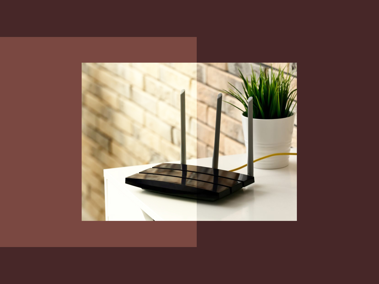 Which items cannot be placed next to the Wi-Fi router, so not to worsen your job