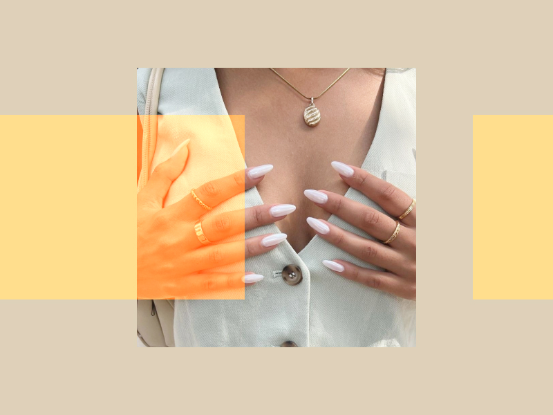 “Funny Rabbit” is a new trend manicure that has already loved Haley Bieber