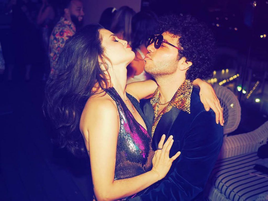 Selena Gomez and Benny Blanco. Photo: Social Networks