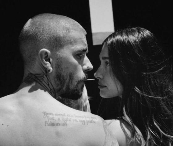 Джастин Бибер в новом клипе показал Хейли и их сына