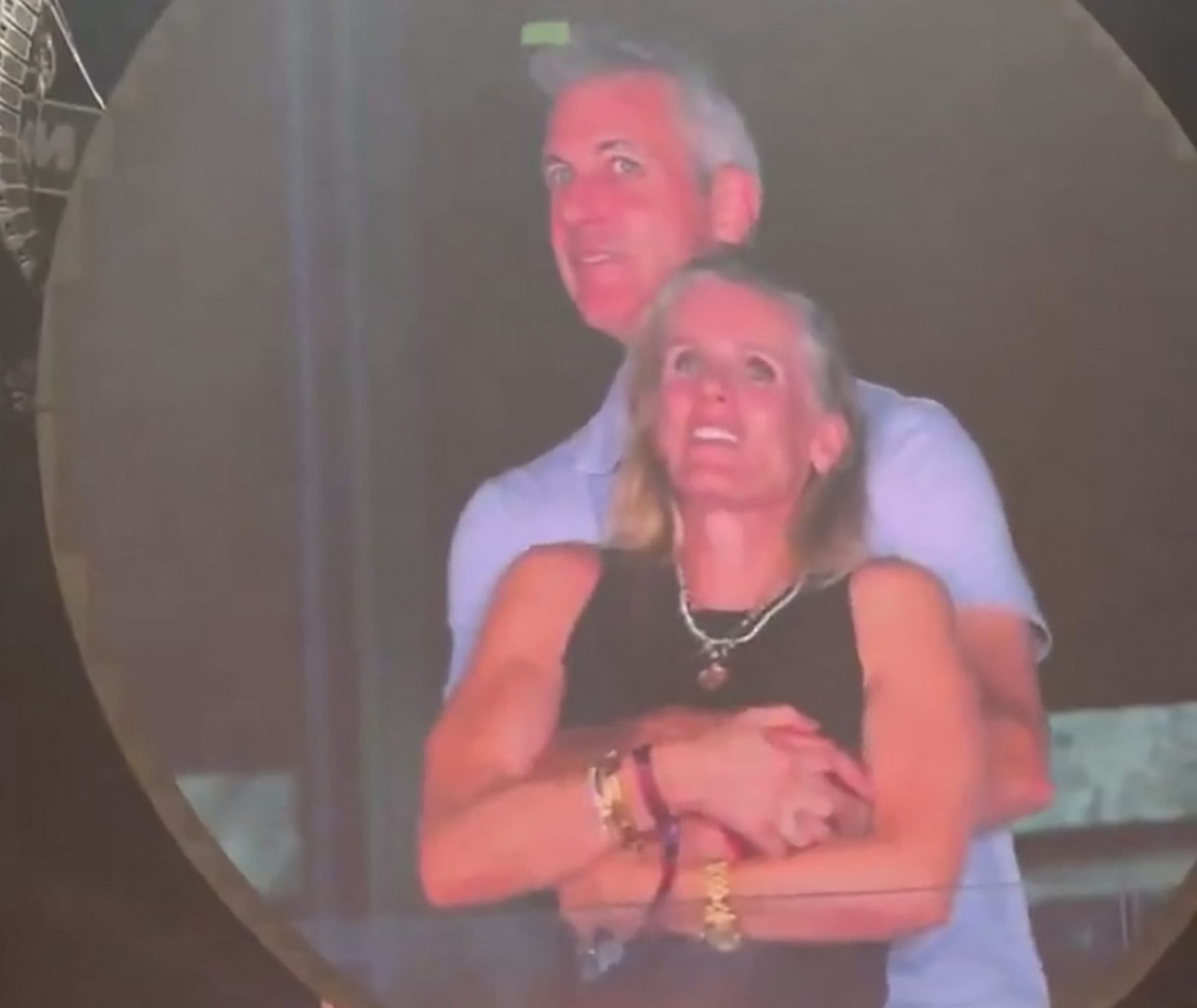 The wife of the Head of Astronist has already learned the betrayal from the Coldplay concert because of the attached video.