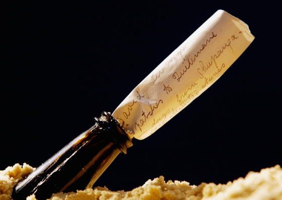 Австралийский художник нашел послание, спрятанное более 120 лет назад