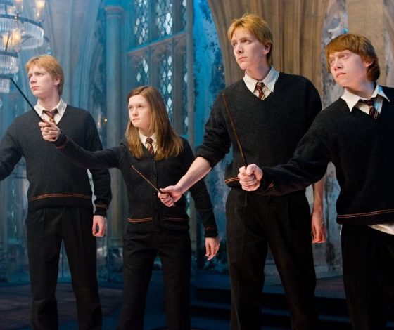 Появились первые кадры семьи Уизли со съемок сериала о «Гарри Поттере»
