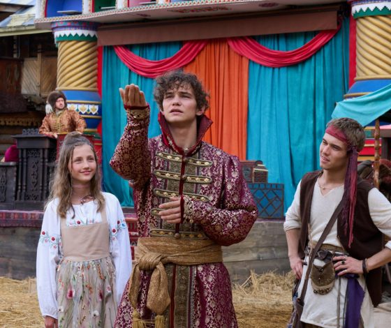 Первые кадры со съемок фильма «Царевна Несмеяна» со Славой Копейкиным и Рузилем Минекаевым в главных ролях