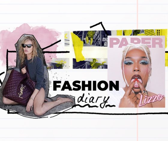 Дневник редактора моды: Кейт Мосс в кампейне Saint Laurent, Lizzo на обложке Paper Magazine и другие фэшн-новости недели