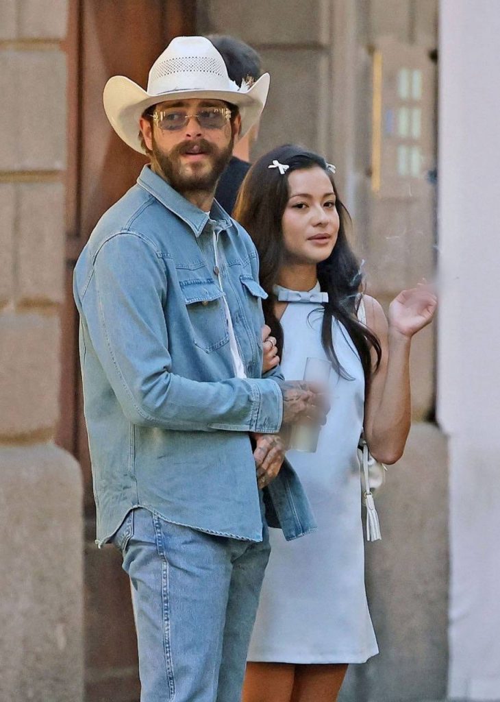 Post Malone and Diana Korkunova. Photo: Legion-Media
