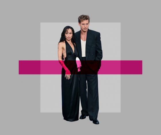 Идеальный парный образ: Зои Кравиц и Остин Батлер на премьере фильма «Пойман с поличным» в Лондоне