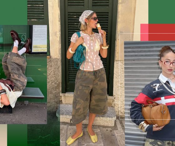 Камуфляжный принт снова в тренде. Как его носить в 2025 году?