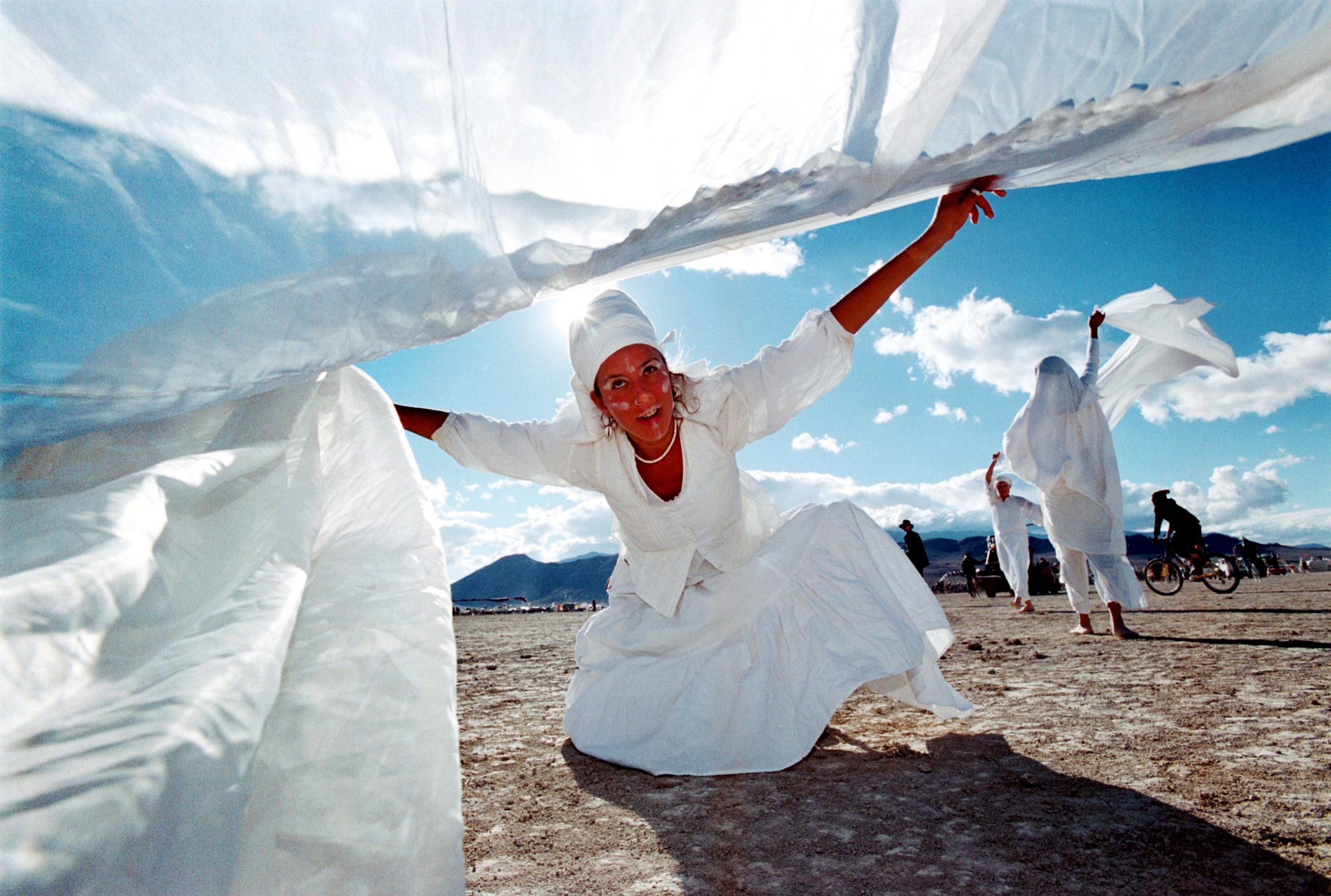 Burning Man’s Sand Different Miles Lines: Video