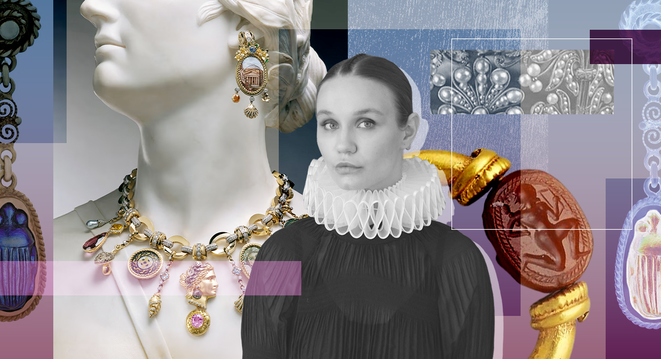 Old monuments in jewels: Artifacts how to integrate into modern jewels