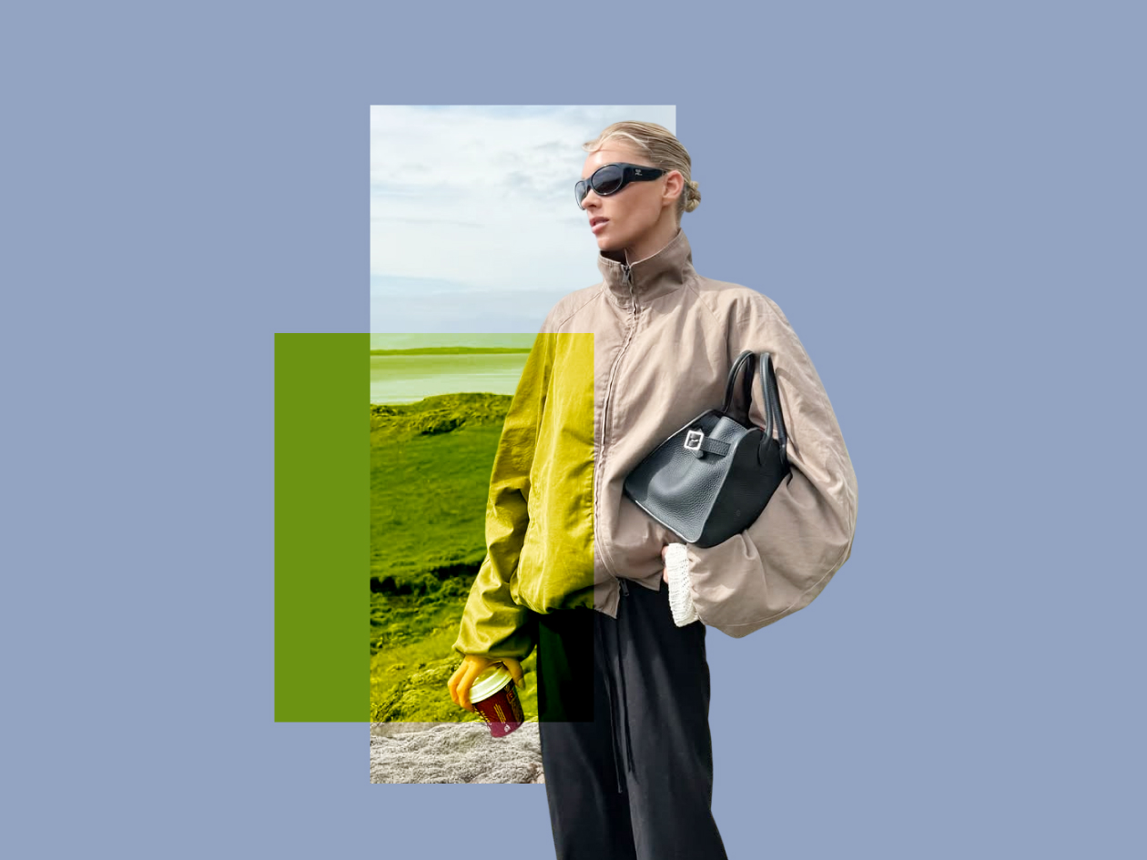 Stand-up collar jackets are the most practical tendency of autumn. And how do I wear them