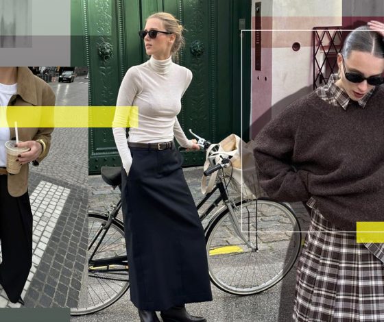 Главные тренды осени 2025: клетка, замша и горох