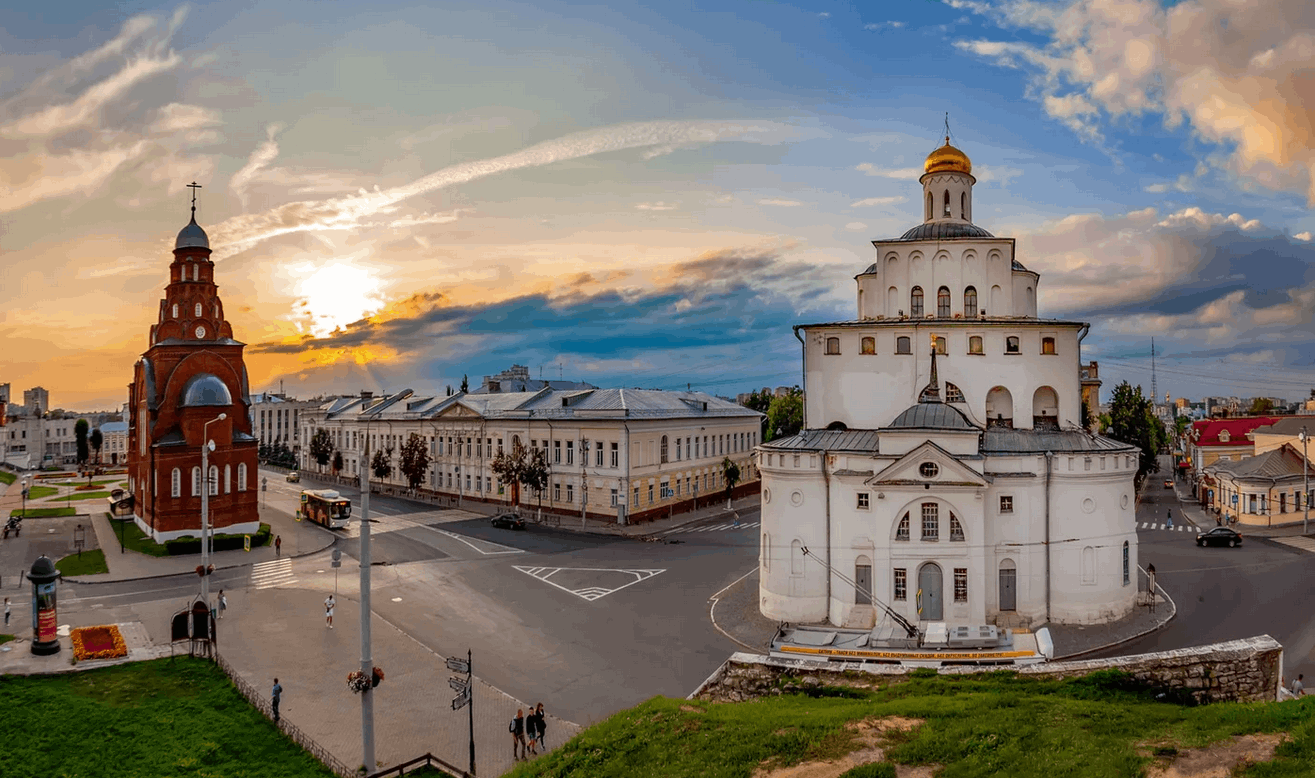 Eight cities of Russia, with names with a human name
