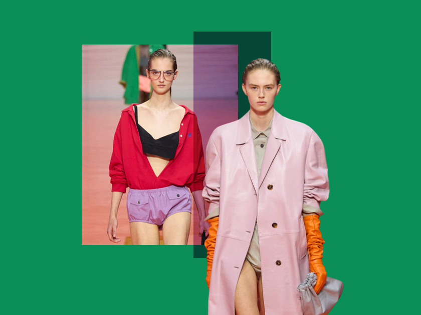 What color combinations to pay attention to this season? Michich Proda and Raf Simons Answer