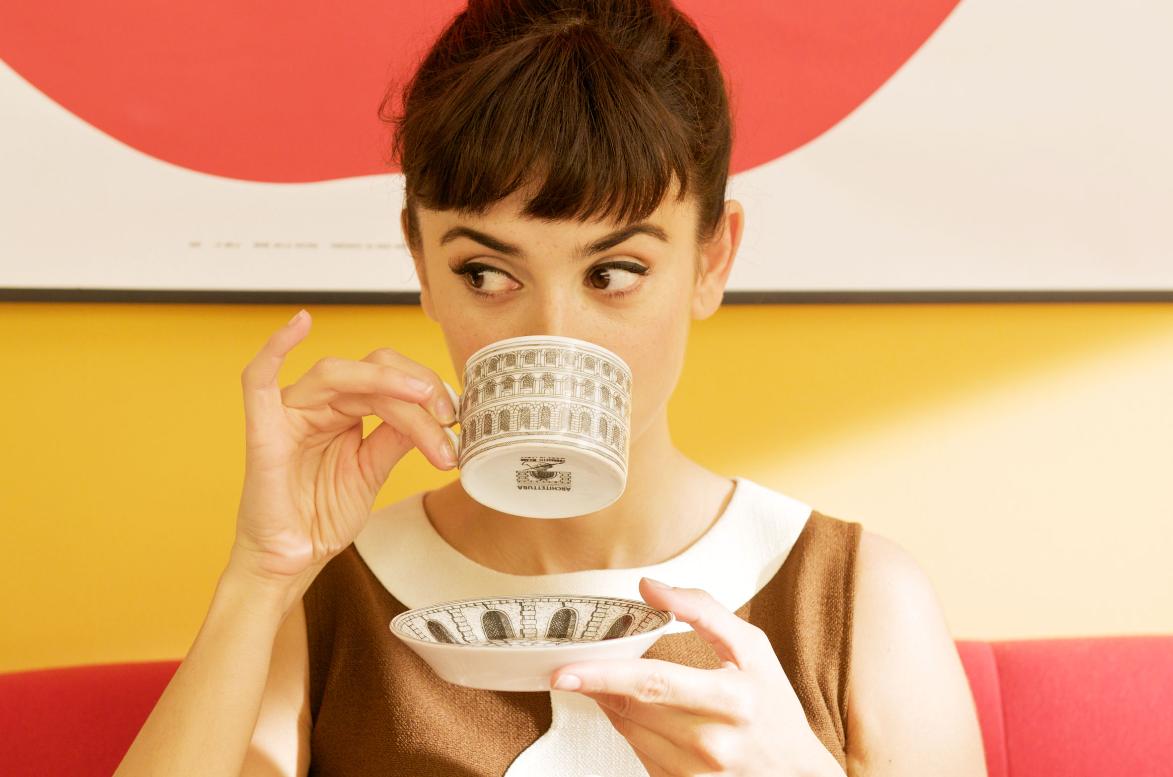 The study showed that caffeine increases the concentration in stress conditions