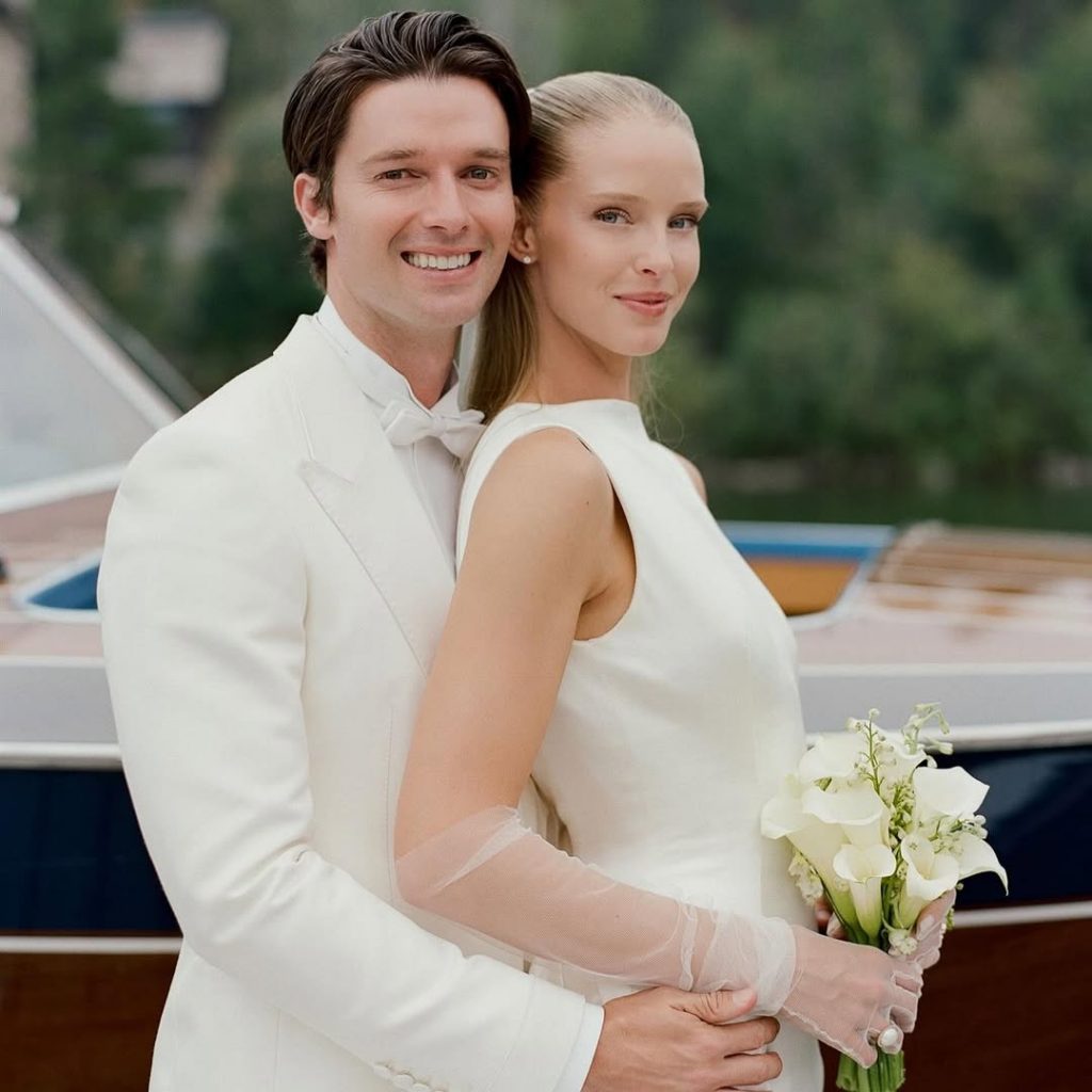 Patrick Schwarzenegger and Abby champion. Photo: Social Networks