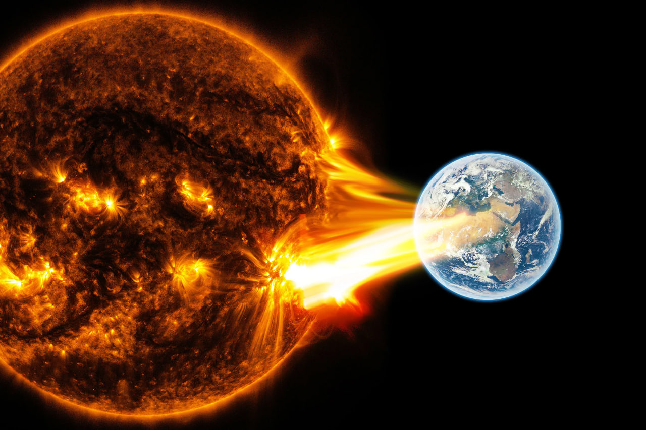 Magnetic storms – Threating space air for health
