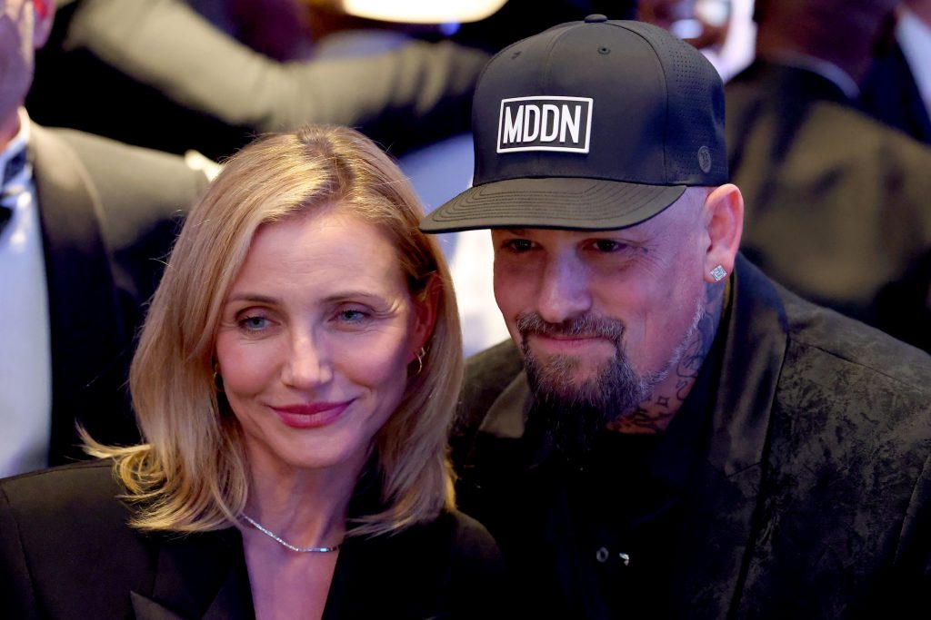 Cameron Diaz and Benji Madden. Photo: Getty Images