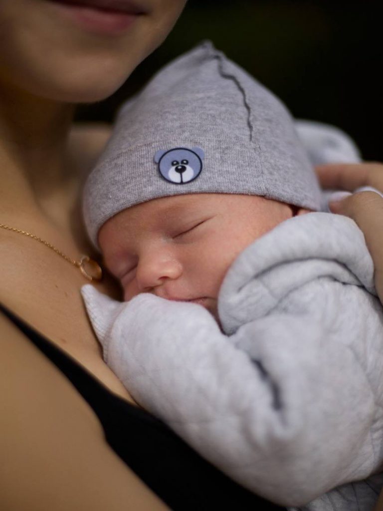 Alexandra Trusov with his son. Photo: Social Networks