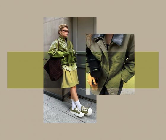 Оливковый – самый универсальный цвет осени и вот почему