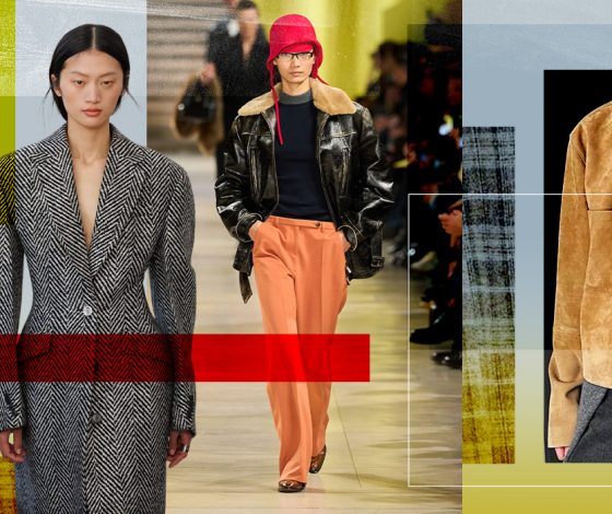 Трендовая верхняя одежда на осень 2025: дубленки, пальто в клетку и замшевые куртки