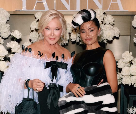 Мария Мельникова, Дарья Клюкина, Елена Кулецкая и другие на показе кутюрной коллекции Yanina Couture