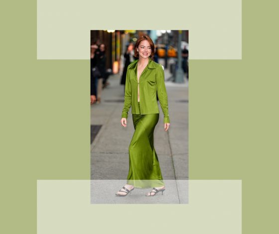 Эмма Стоун в точности повторила культовый образ Гвинет Пэлтроу из фильма «Большие надежды»