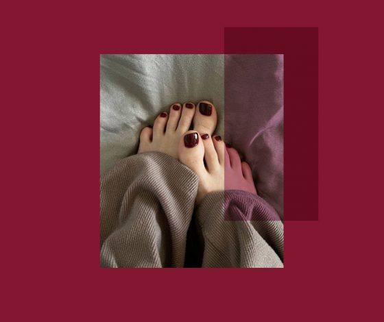 10 идей осеннего педикюра