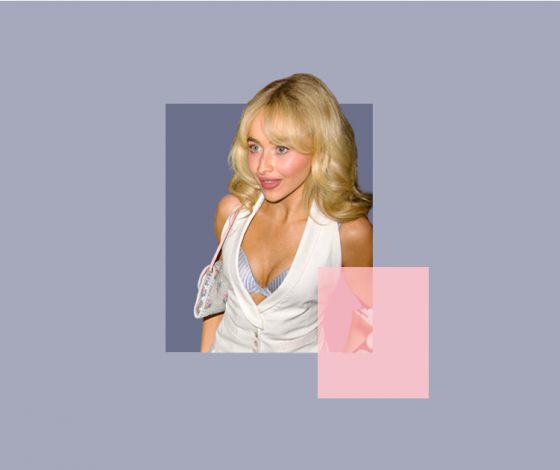 Сабрина Карпентер произвела фурор, появившись на вечеринке в серебристом бюстгальтере