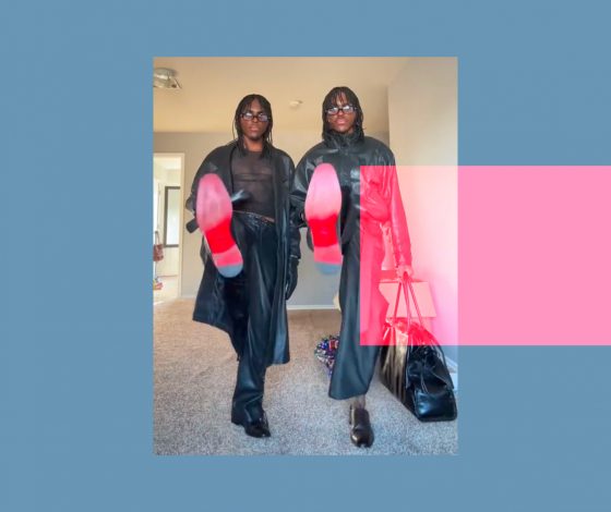 Самый универсальный способ добавить яркий акцент в твои тотал-блэк образы