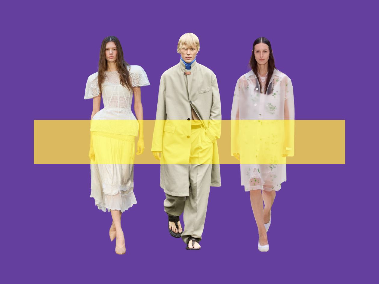 They are Russian. Russian models at past Fashion Weeks