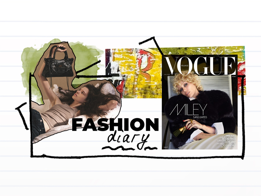 Fashion editor’s diary: Miley Cyrus on the cover of French Vogue, Pierpaolo Piccioli’s first campaign for Balenciaga and other fashion news of the week
